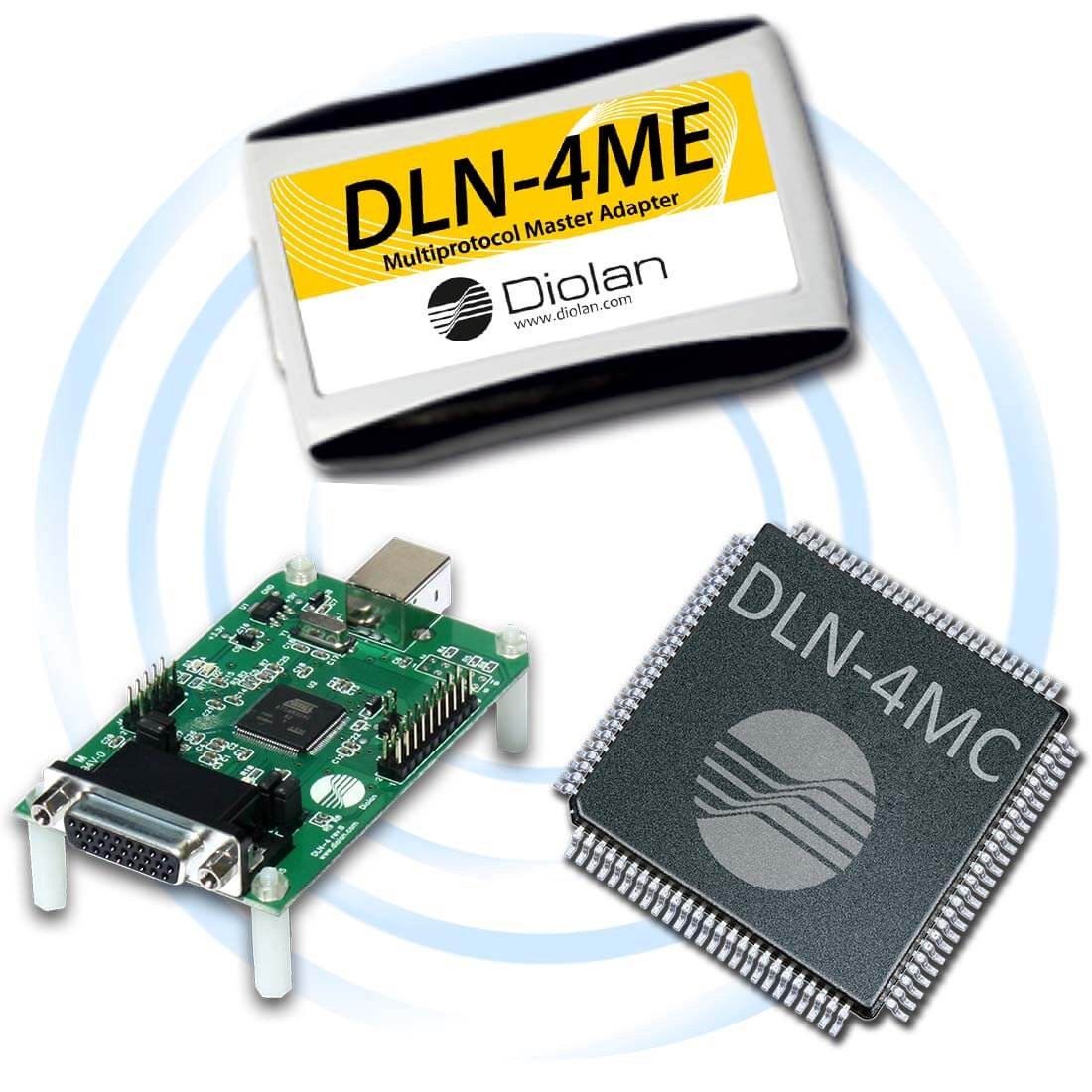 DLN-4M Multiprotocol Master Adapter (DLN Adapter Group)