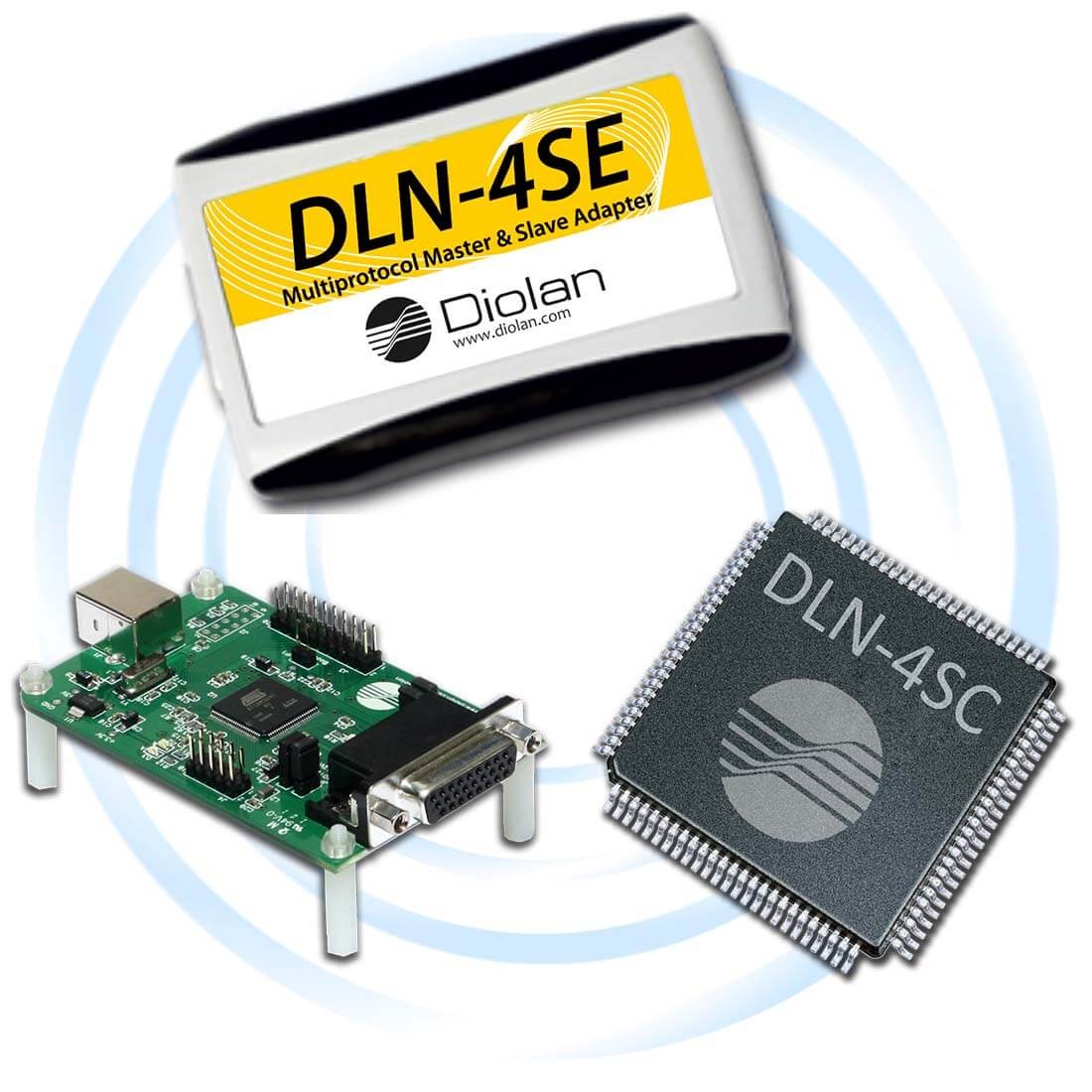 USB-SPI Master & Slave Adapter - DLN-4S (DLN Adapter Group)